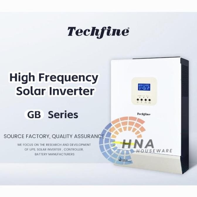 Jual Hybrid Inverter Techfine 5500Watt 5.5Kw 48V Mppt 100A Suport ...
