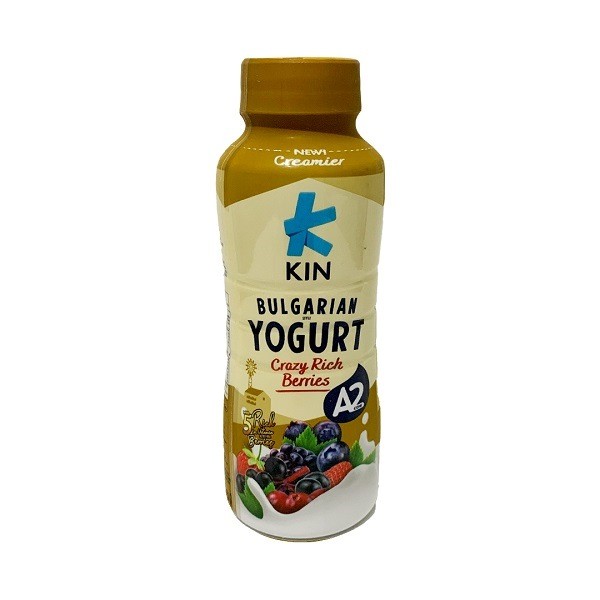 Jual KIN YOGURT CRAZY RICH BERRIES 200ML | Shopee Indonesia