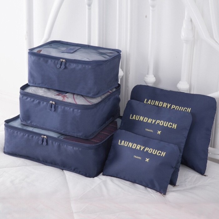 Jual ORGANIZER TRAVEL KOPER 6 IN 1 LENGKAP SEKAT KOPER BEPERGIAN ...