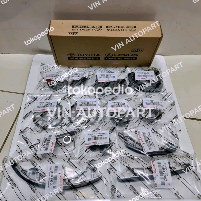 Jual Chain Set Rantai Timing Kit Set Innova Reborn Hilux Revo Fortuner ...