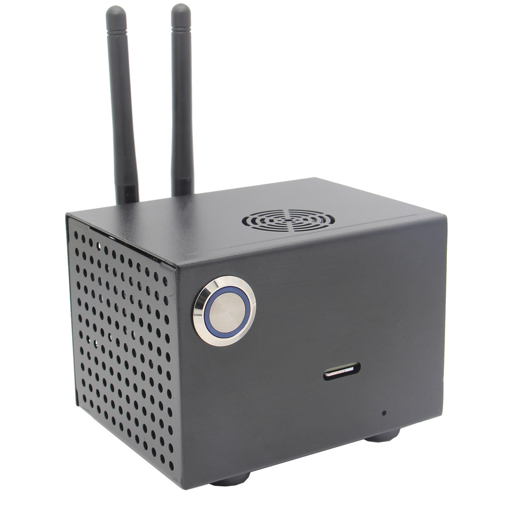 Jual Baru T100-C1 Metal Case for NVIDIA Jetson Nano Rev A and T100 ...