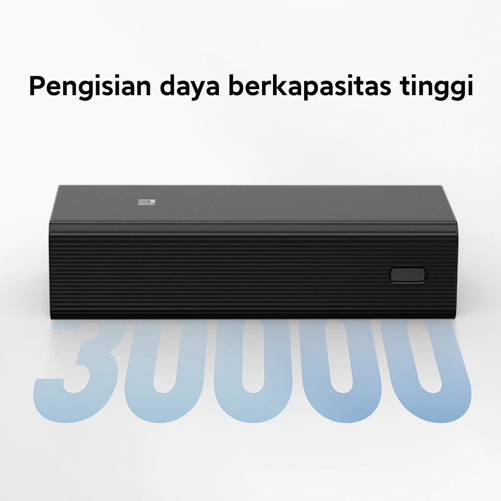 Xiaomi 18W Power Bank 30000mAh | Pengisian Daya Berkapasitas Tinggi | Sel baterai berkualitas tinggi | Pengisian daya cepat pintar