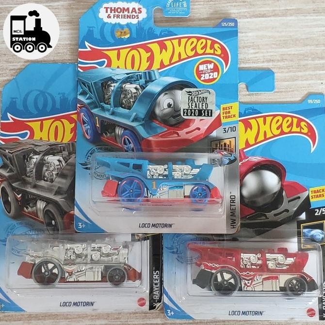Hot Wheels Loco Motor – 1:64 Schaal Speelgoedauto, Gegoten Model, Gemaakt In Maleisië