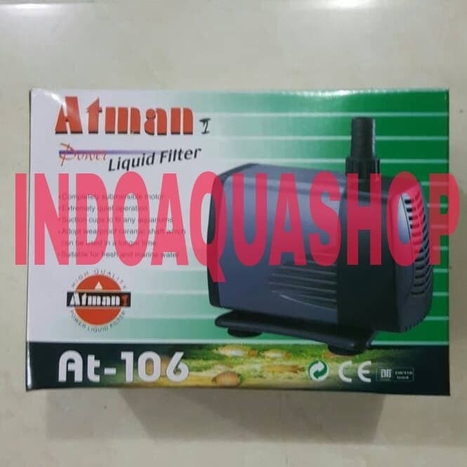 Jual Atman At-106 Pompa Celup Air Aquarium / Kolam / Hidroponik At106 ...