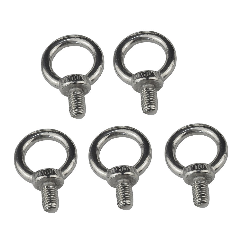 Bulloni Occhio Metrica M6 M8 M10 M12 Bulloni Occhiello In Acciaio Inox A4 Marino - Per Sollevamento E Fissaggio, Filettatura Metrica M6 M8 M10 M12 Bulloni Occhio Sollevamento Inox A4 - Foto 9