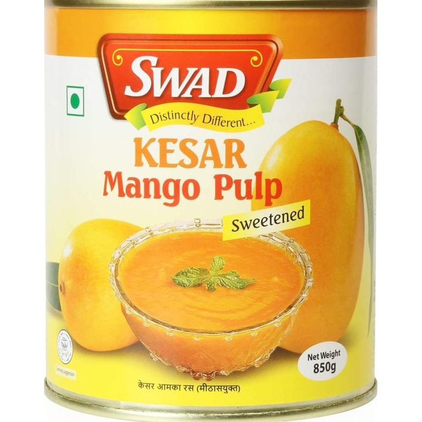 Jual >>>>>] SWAD KESAR MANGO PULP SWEETENED 850G / Bubur Mangga Asl ...