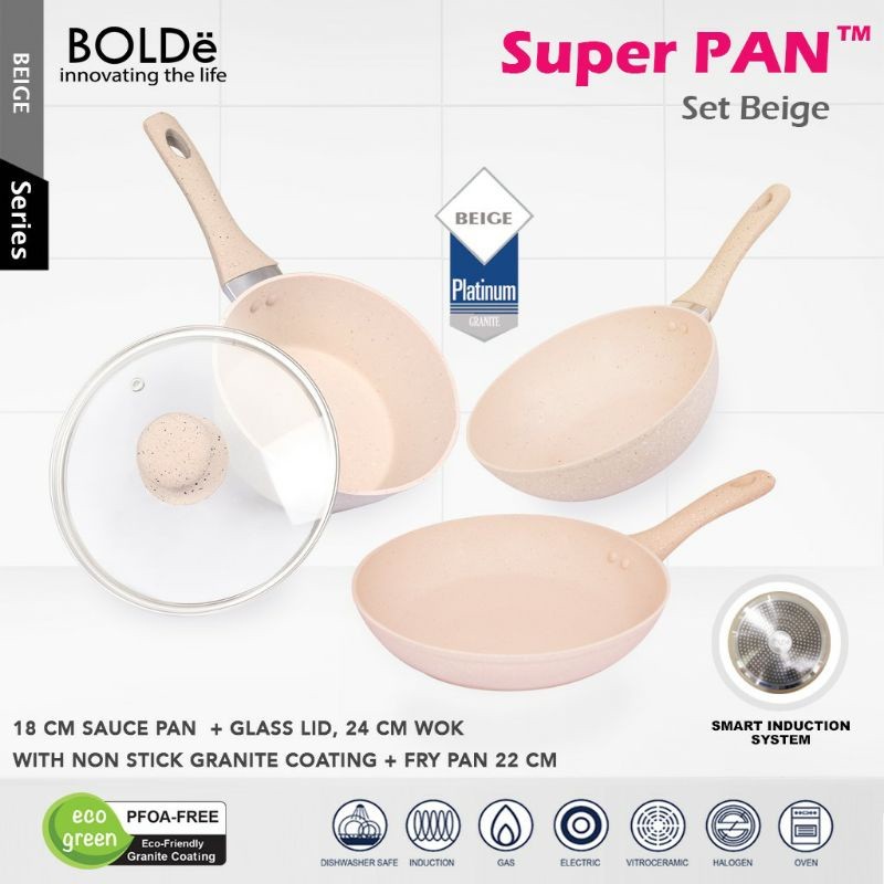 Jual BOLDE SUPER PAN SET packing kayu | Shopee Indonesia