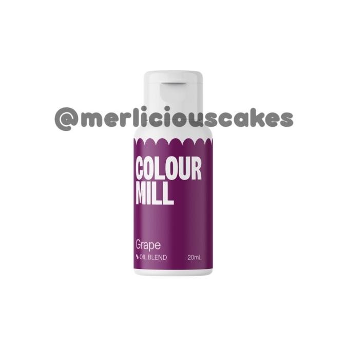 Jual ```````] Colour Mill Grape 20 ml Oil Based Colouring | Shopee ...