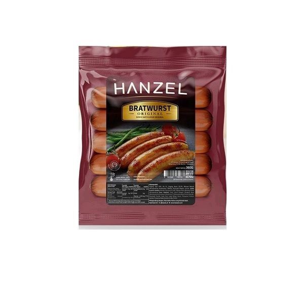 Jual HANZEL BEEF FRANKFURTER ORIGINAL 360 GR | Shopee Indonesia