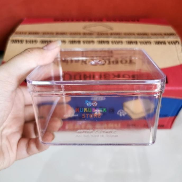 Jual Toples Drt Box Kue Persegi Kotak 12 Pcs Natha Original | Shopee ...