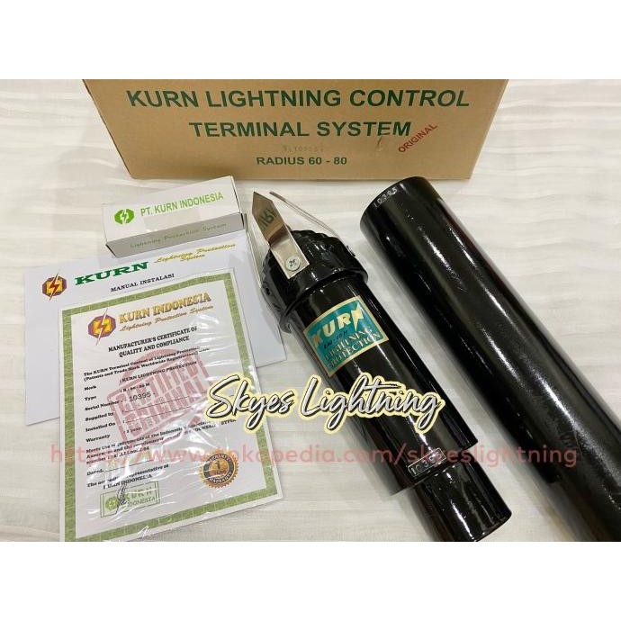 Jual Penangkal Petir KURN R60-80 Original - Indonesia | Shopee Indonesia