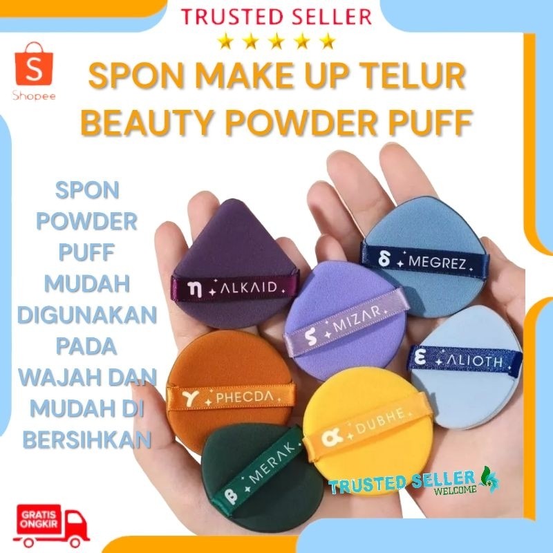 Jual SPON BEDAK BUSA LEMBUT BEAUTY POWDER PUFF FOUNDATION KOREAN VIRAL ...