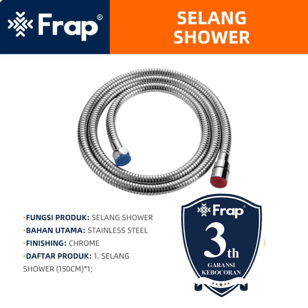 Jual FRAP IF40 Selang Shower Stainless Fleksibel 150cm | Shopee Indonesia