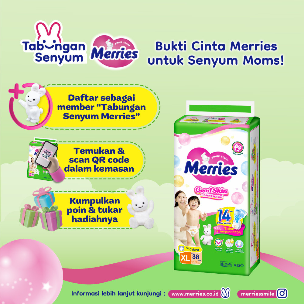 Jual Merries Pants Good Skin XL 38 Carton | Shopee Indonesia