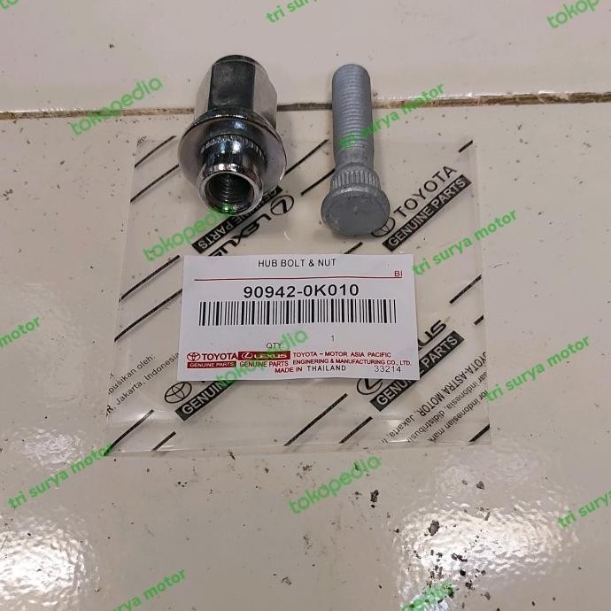 Jual BAUT RODA MUR RACING SET INNOVA HILUX FORTUNER ASLI ORIGINAL GREAT ...