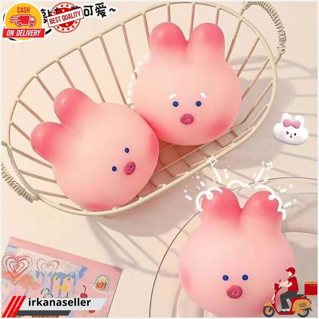 Jual Squishy Bentuk Pig Rabbit Squishi Lembut Squishy Pencet Squishy ...