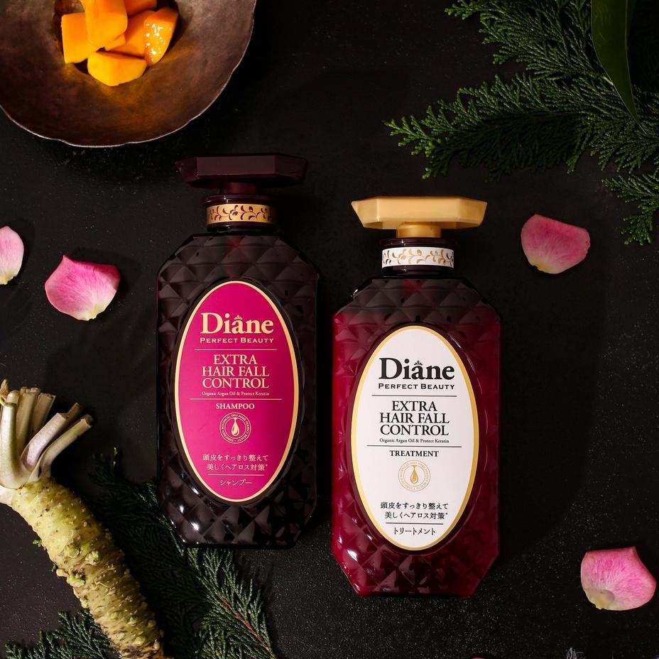 Jual Diane Etra Hair Fall Control Hampoo 450Ml Made In Japan | Shopee ...