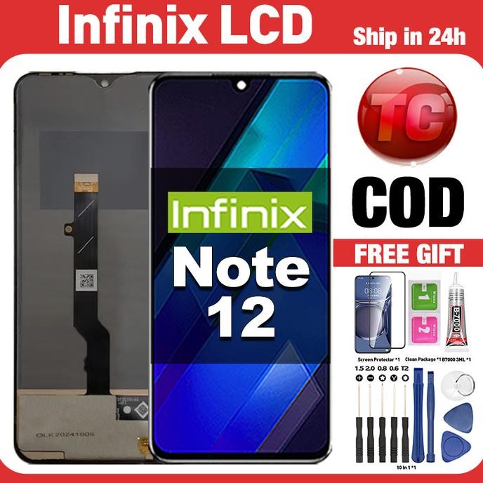 Jual Original Lcd Infinix Note 12 fullset ori asli Layar hp touchscreen ...