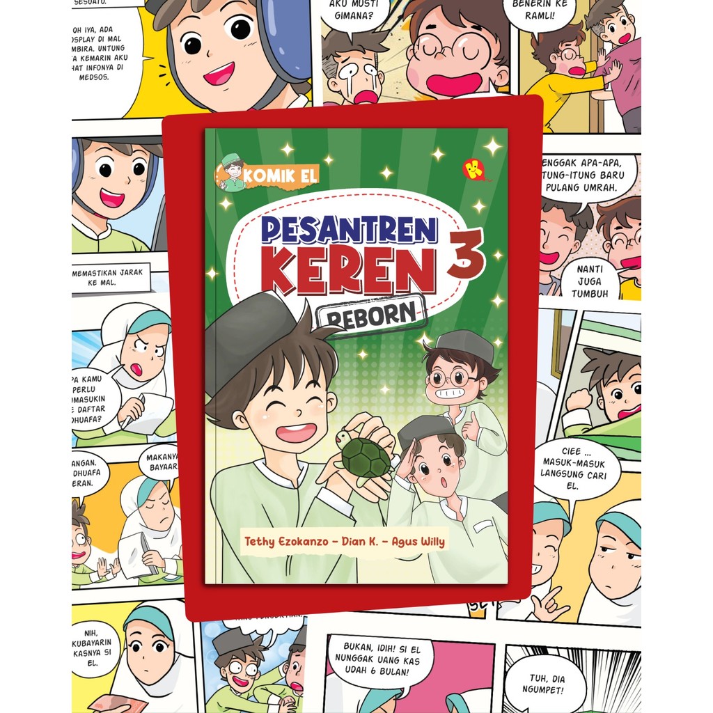 Jual Pesantren Keren Reborn 3 Komik Islami Anak FULL COLOR Original ...