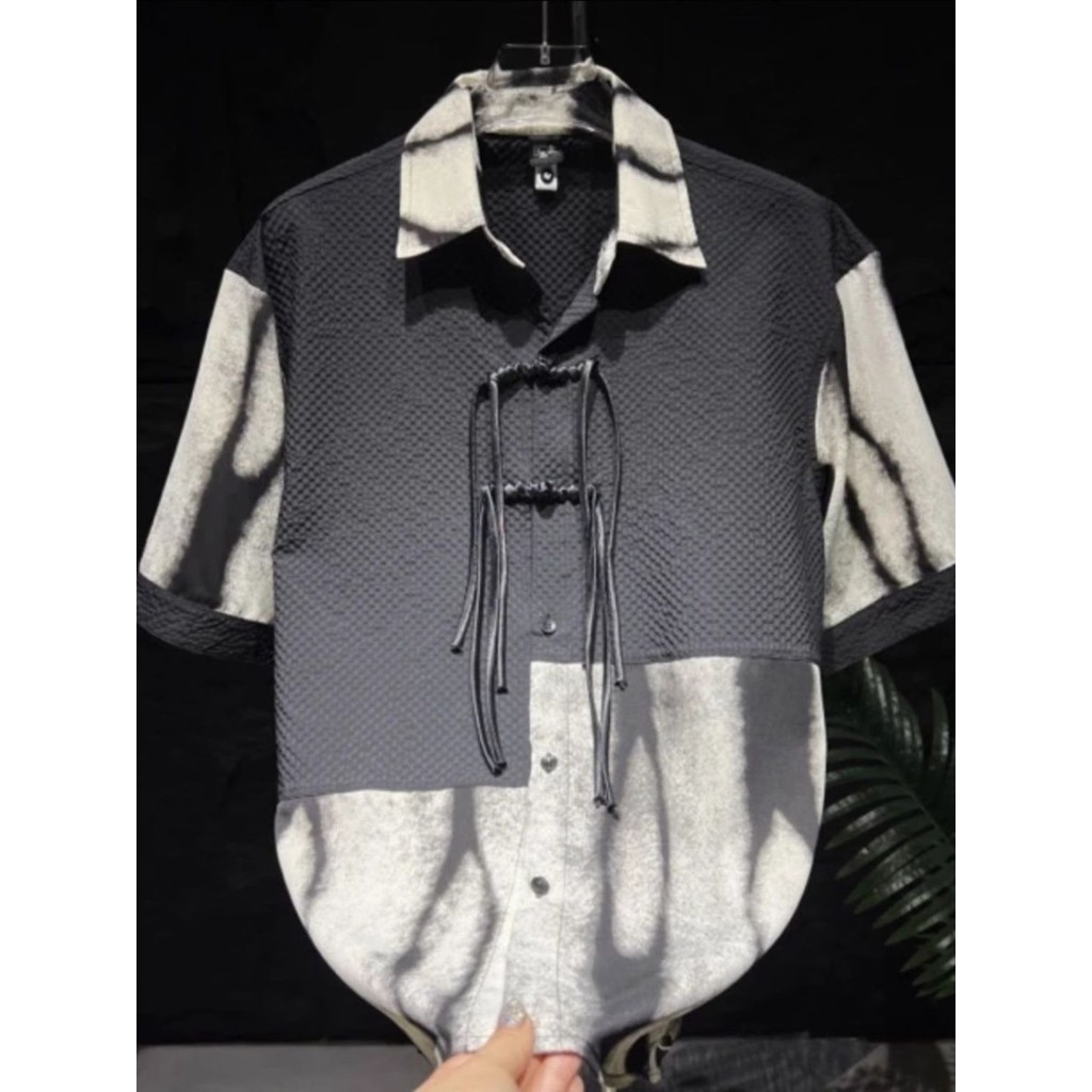 Jual European Style Chinese High-End Patchwork Versatile Elegant Men's ...