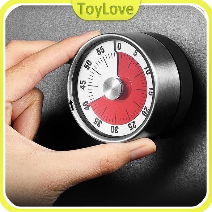 Jual New Timer Dapur Magnet Digital Manual Putar Mechanical Timer Timer ...