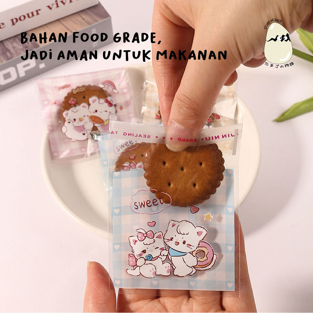 Jual Cookie packaging Harga 1 Pcs Opp Plastik Kue Pembungkus Roti ...