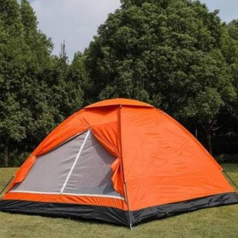 Jual Tenda Camping 4- Person Tenda 6-7 Orang Kemping Outdoor - Tenda