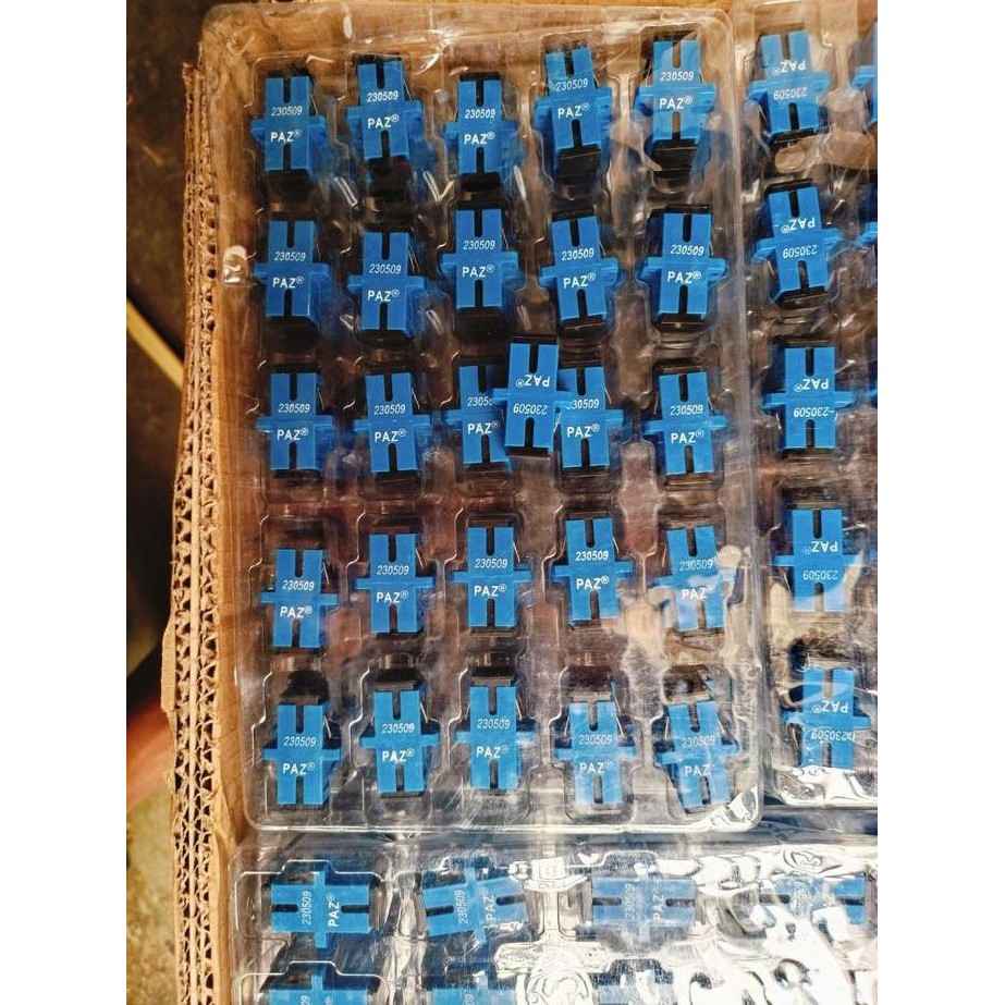 Jual Barrel Adapter Sc Upc Paz Biru/1 Pack Isi 50 Pcs | Shopee Indonesia