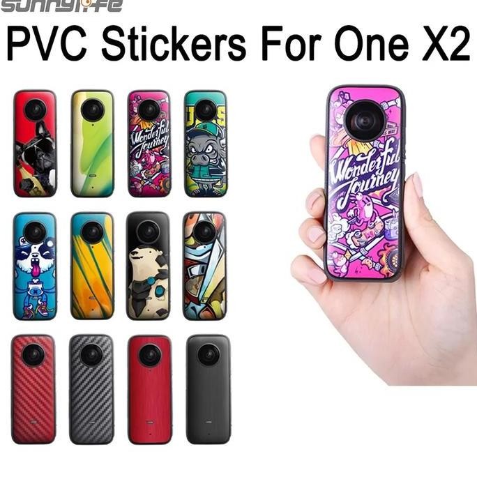 Jual SUNNYLIFE Sticker Body for Insta 360 One X2 Camera Decals PVC Skin ...