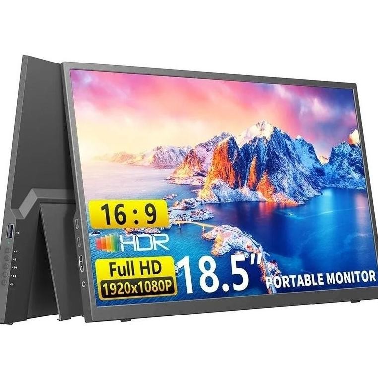 Jual Portable Monitor 18 Inch 2K 120Hz 6MS Freesync 100% sRGB Display ...