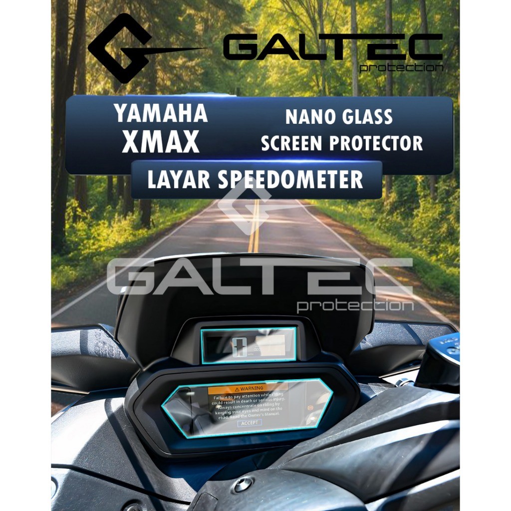 Jual Galtec Protection YAMAHA XMAX NANO Glass Screen Guard Protector ...