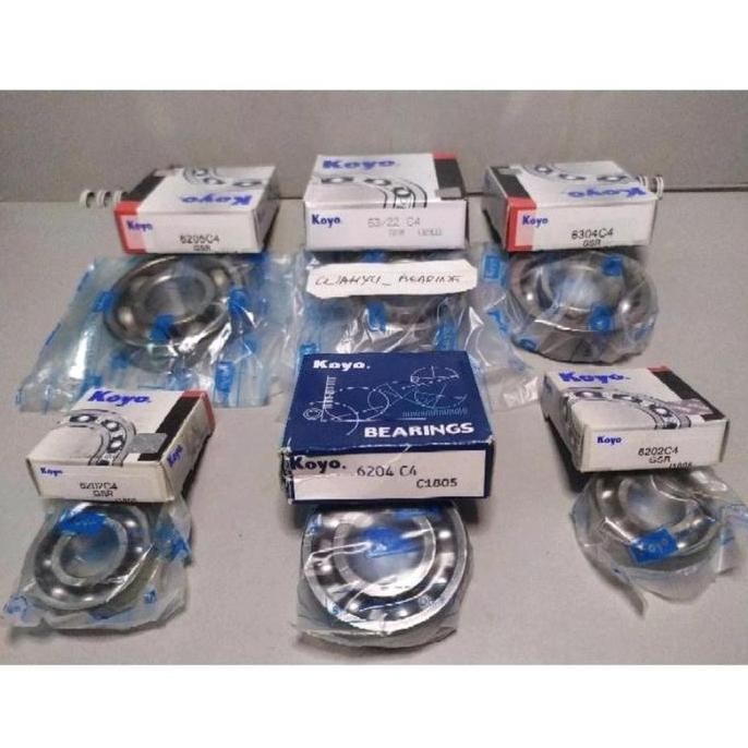 Jual Bearing Hh Speed 63/22 C4 - 6205 C4 Koyo Set Kruk As Rasio Ninja R ...