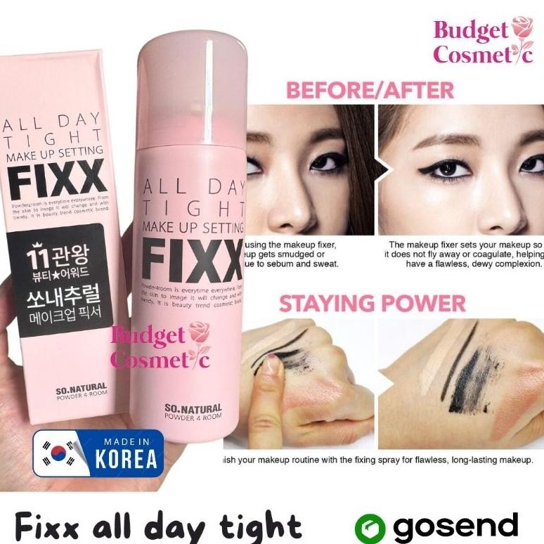 Jual EL [PASTI ORI] Setting Spray So Natural Fixx All Day Tight Makeup ...