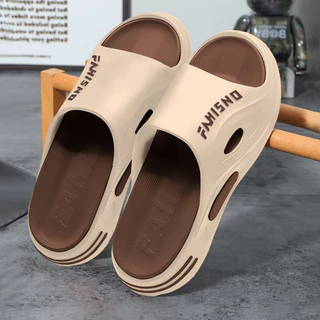 Sandal pria terbaru dengan bahan EVA gaya Korea dengan sol tebal yang lembut dan keren