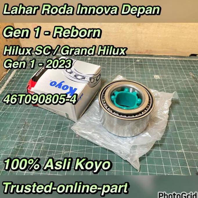 Jual Lahar Roda Innova Gen 1 / Reborn / Hilux SC DEPAN 100% Asli Koyo ...