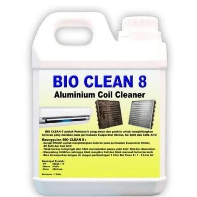 Jual BIO CLEAN 8 / Alumunium coil cleaner / pembersih AC dijamin ...