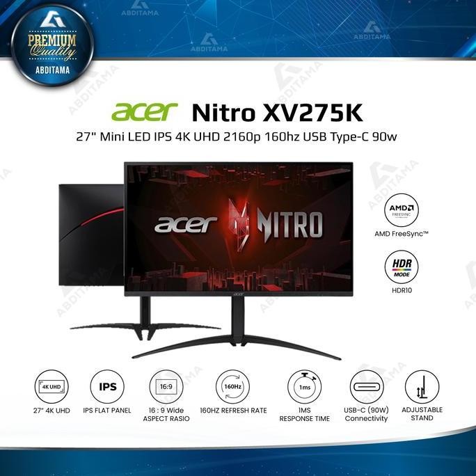 Jual Monitor Mini LED Acer Nitro XV275K 27