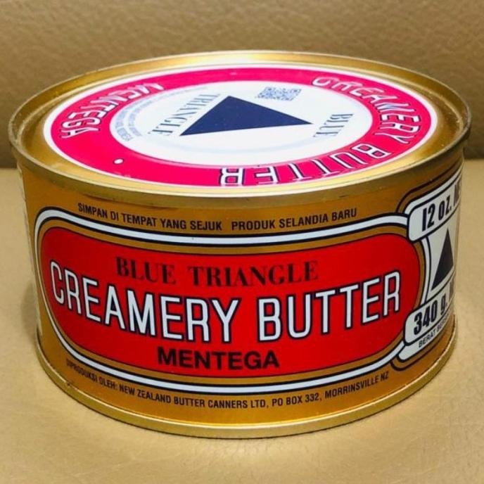 Jual (Expert) Butter Mentega Blue Triangle Segitiga Biru 340gr | Shopee ...