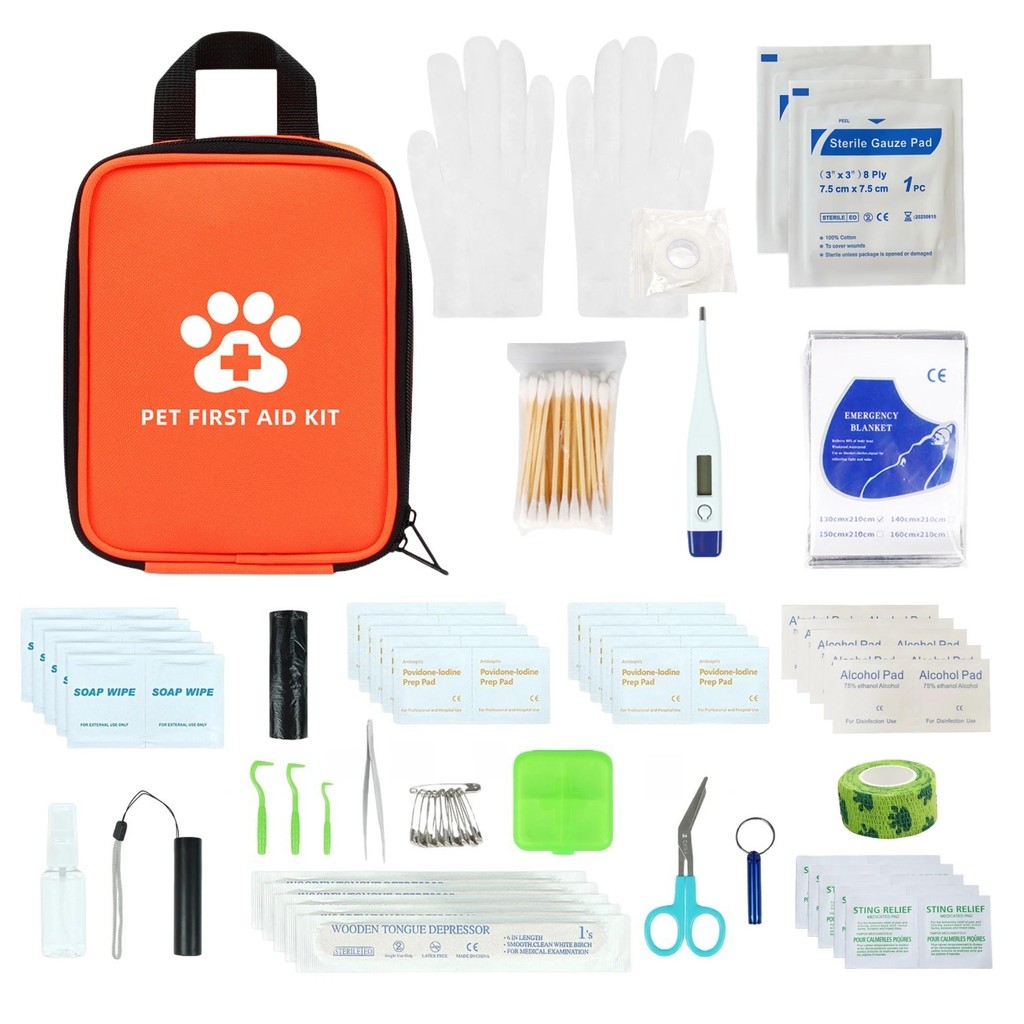 Jual Compact Pet Medical Pack Compact Dog First Aid Kit With Bandages ...