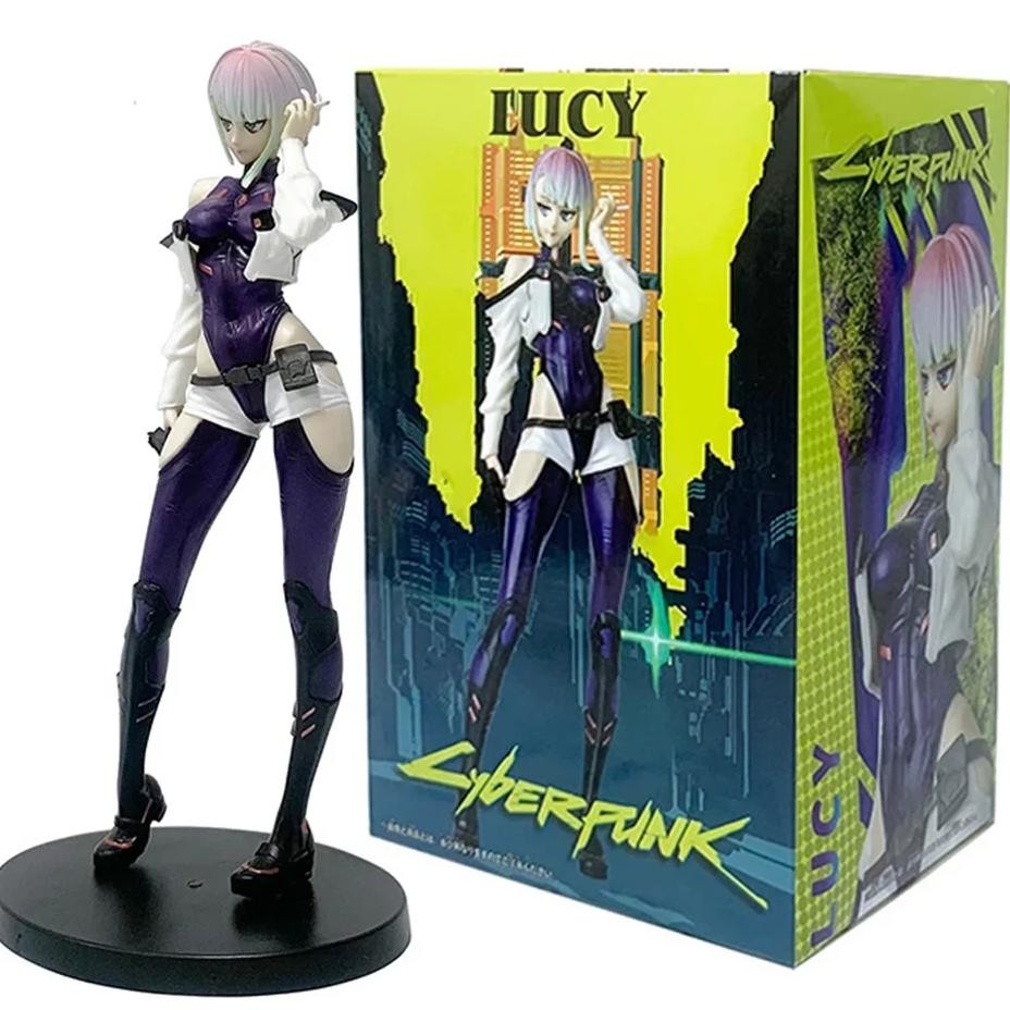 Jual 22cm Cyberpunk #2077 Edgerunners Anime Figure Super Hacker Edge ...