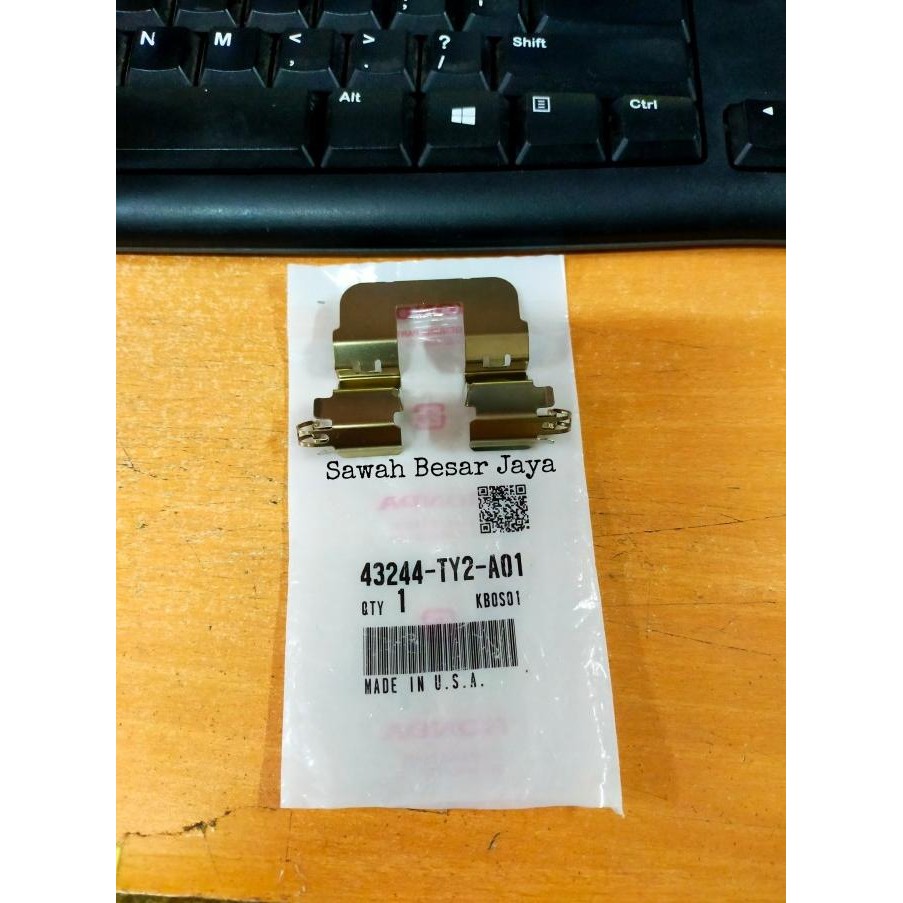 Jual Retainer Brake Pad Spring - Plat Dudukan Tahanan Kampas Kanvas Rem ...