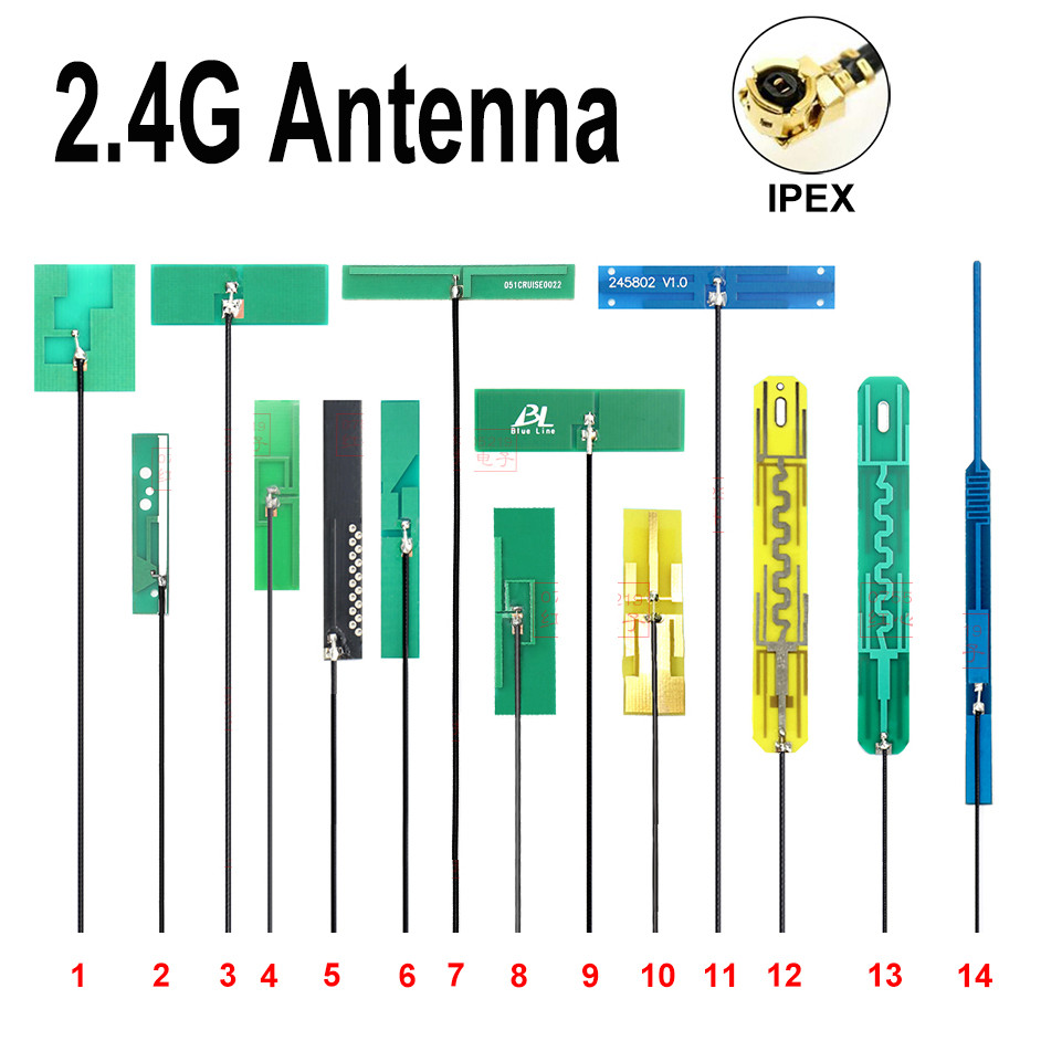 2.4G Modulantenne IPEX WIFI Antenne Omnidirektionale High Gain Einbauantenne