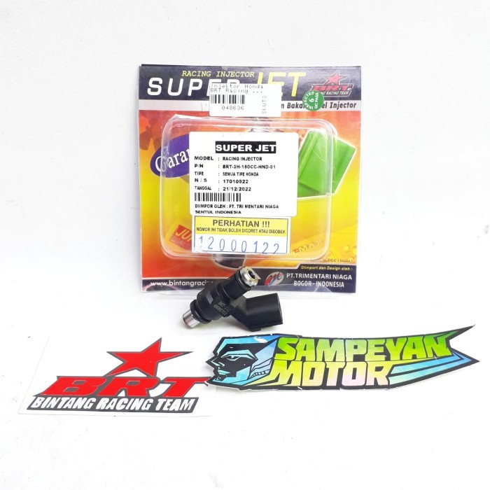 Jual Injector Injektor Assy Honda Brt Racing 150Cc Hole 3 Barang Langka ...