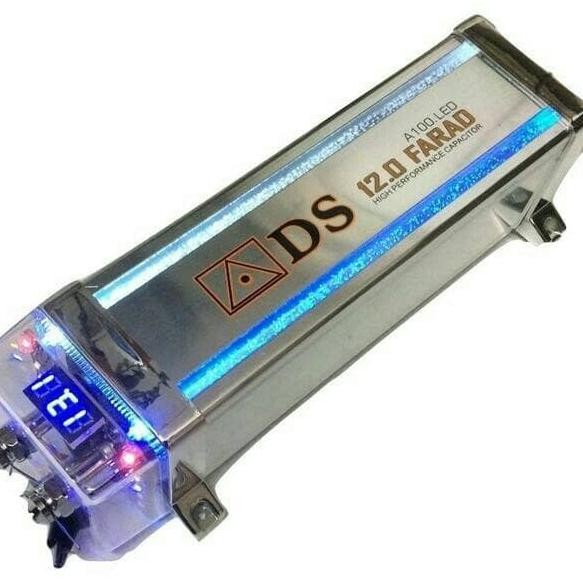Jual Promo capasitor bank ads 12 farad led kotak capasitor audio mobil ...