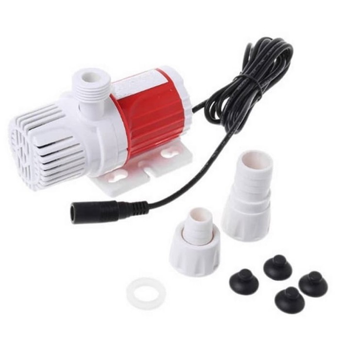 Pompa Acqua 12V DC 10W Brushless - Circolazione Alta Temperatura 3,5 M³/h, Silenziosa Per Sistemi Di Raffreddamento