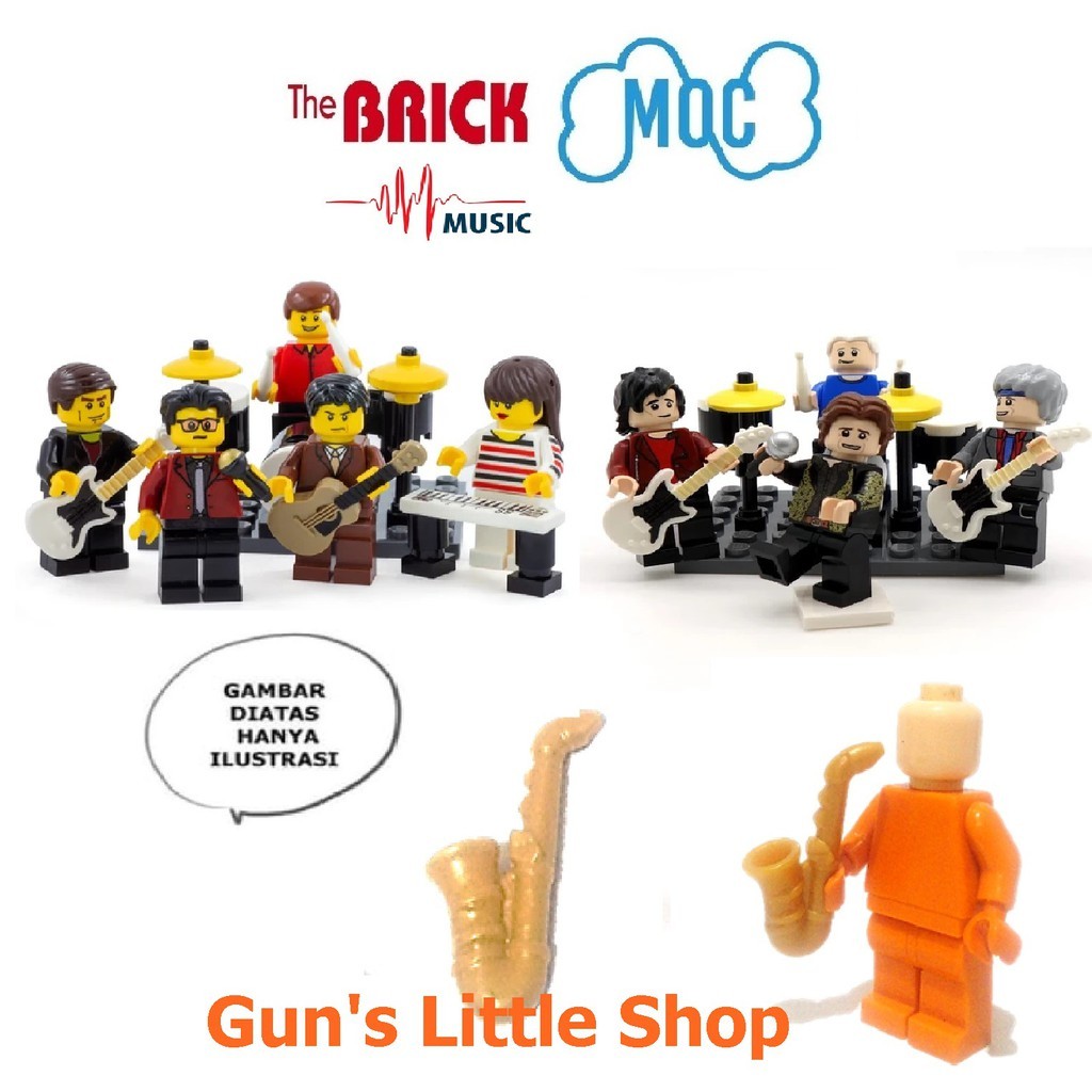 Jual Mini Action Figure - Accessories Saxophone Saksofon alat musik ...