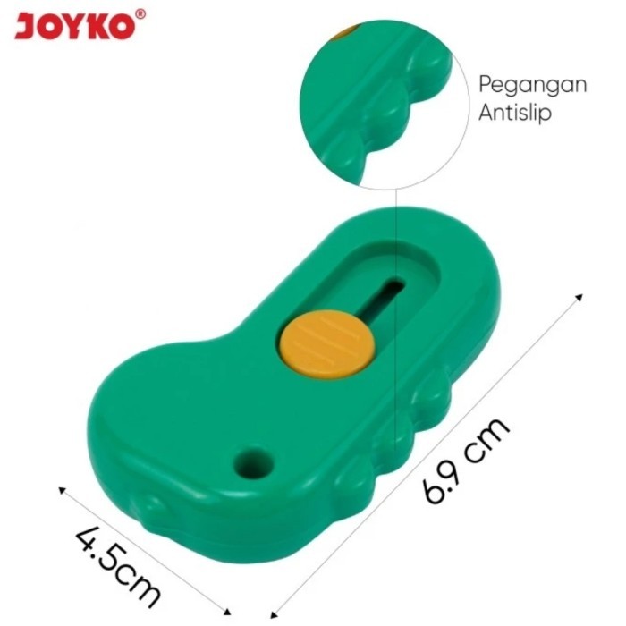 Jual Mini Cutter Anak JOYKO CU-0509 Kater Model Dino Fanci - Pisau ...