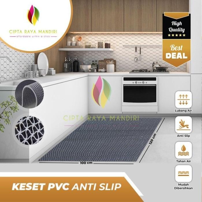 Jual Keset Anti Slip Pvc S Type Tebal 6Mm Meteran / Keset Kamar Mandi ...