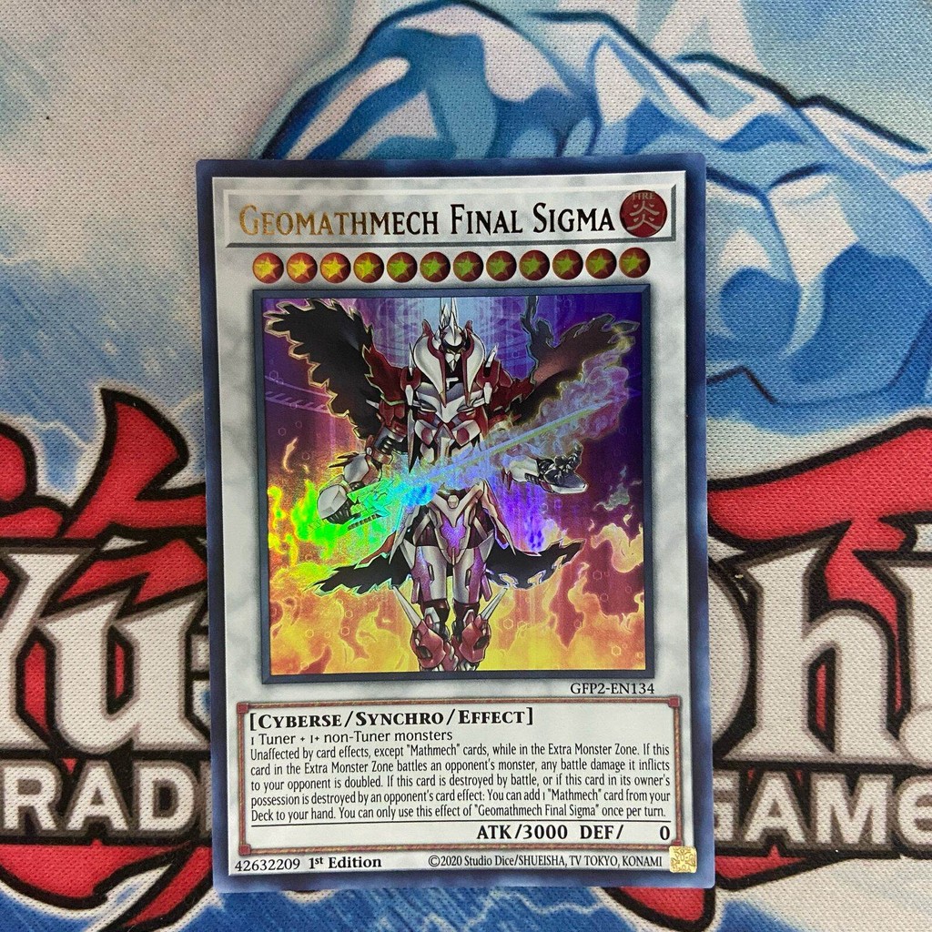 Jual yugioh geomathmech final sigma GFP2 ultra rare original | Shopee ...