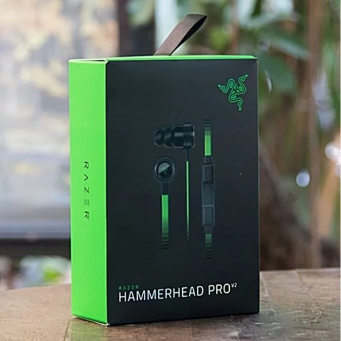 Jual Handset Headset Gaming Razer Hammerhead Pro V2 Earphone Dota 2 Cs ...